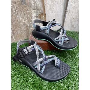 CHACO Zx2 Purple Teal Gray Sandals Women's 5